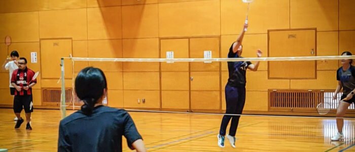 badminton rally