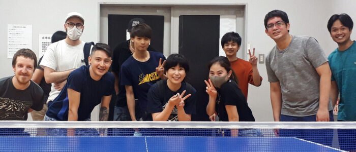 table tennis group